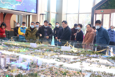 广东省政协副主席薛晓峰一行莅临河源客天下视察地热资源开发利用情况